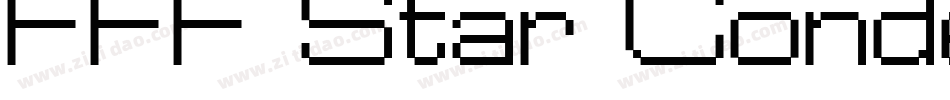 FFF Star Condensed字体转换